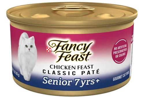 Fancy Feast Senior Chicken Cat 24 / 3 oz
