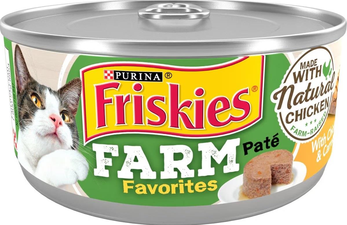Friskies Farm Favorites Chicken Pate Cat 24 / 5.5 oz