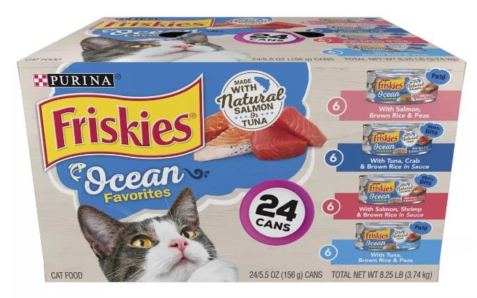 Friskies Ocean Favorites Variety Cat 24 / 5.5 oz