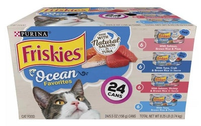 Friskies Ocean Favorites Variety Cat 24 / 5.5 oz