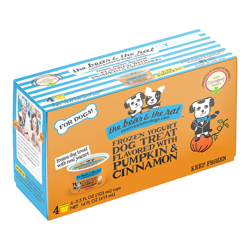 The Bear The Rat Dog Frozen Pumpkin Yogurt Pack SD-5