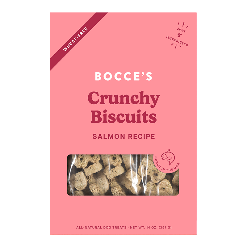 Bocce's Bakery Salmon Dog Biscuits-14oz{L+x}