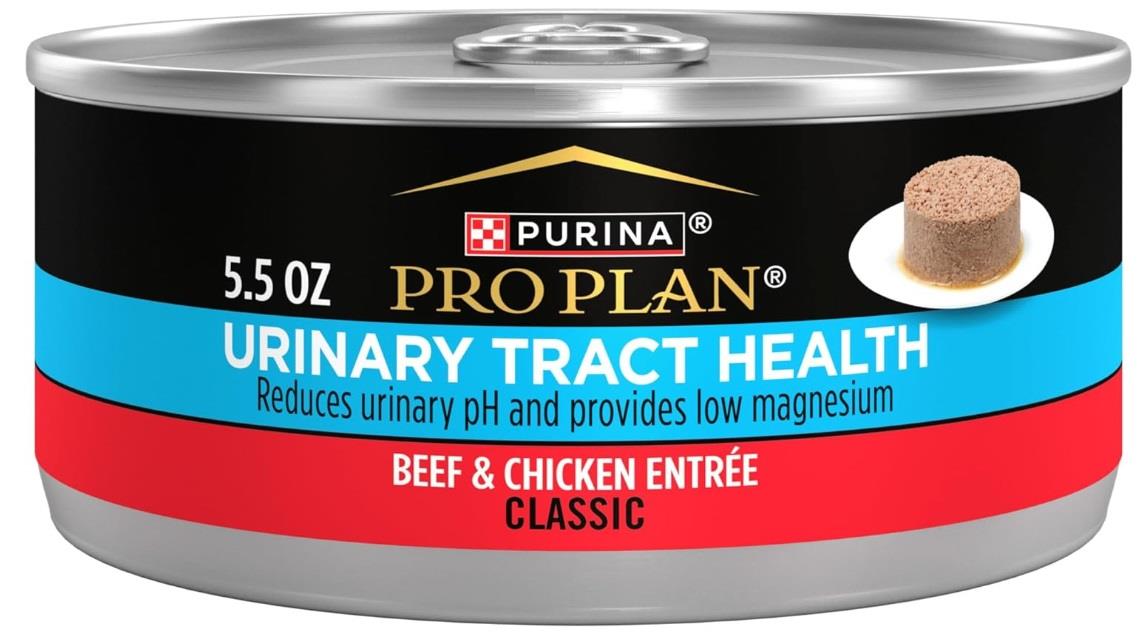 Pro Plan Urinary Tract Health Beef & Chicken Entree in Gravy Cat 24 / 5.5 oz