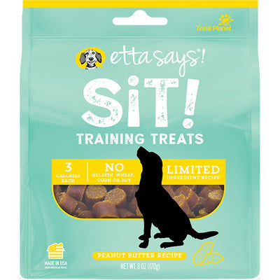 Etta Says Dog Sit Training Peanut Butter 6oz{L+x}