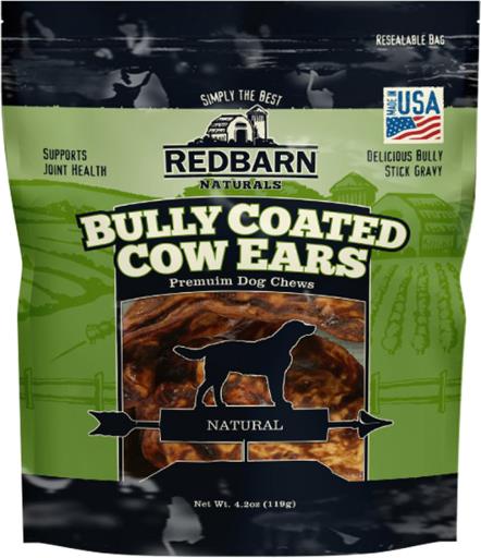 RedBarn Bully Coated Cow Ears 6/10 pack {L+1} 416291