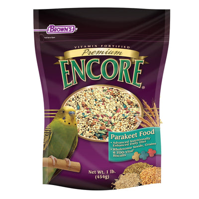 FM Brown's Encore Premium Parakeet Food 1lb