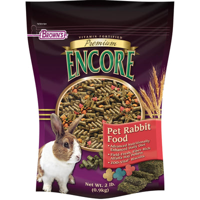 FM Brown's Encore Premium Rabbit Food 2 lb