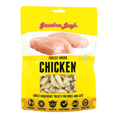 Grandma Lucy's Dog Freeze Dried Chicken Treats-4 oz {L+x}