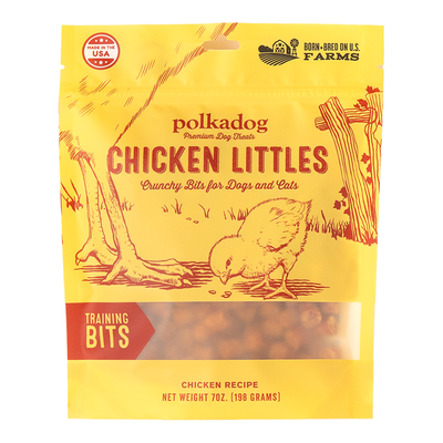 Polka Dog Bakery Dog Chicken Little Bites 8oz {L+x}
