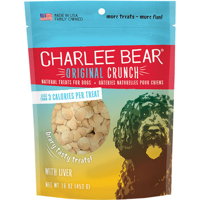 Charlee Bear Liver Dog Treats 6oz. {L+x}