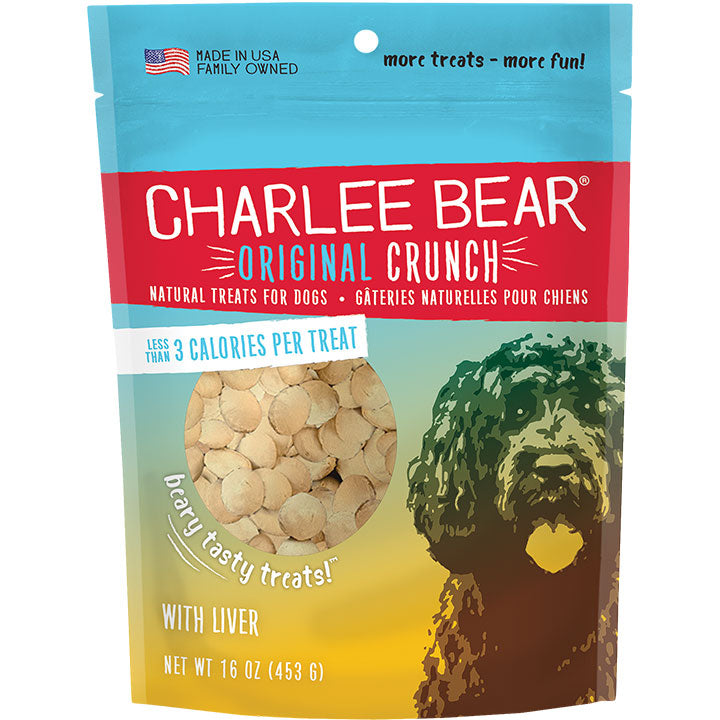 Charlee Bear Liver Dog Treats - 16oz. {L+x}