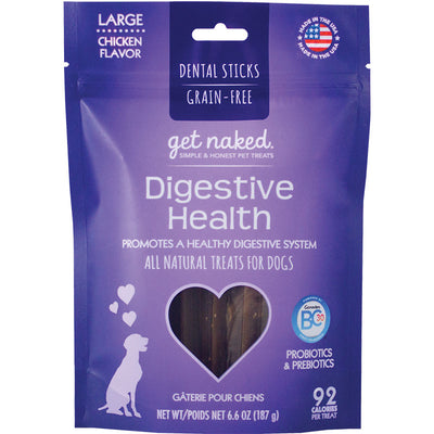 Get Naked Dog Grain Free Stick Digestive Large 6.6oz {L-1x}