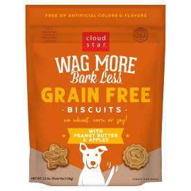 Waggin More Dog Grain Free Peanut Butter & Apples 2.5lb {L-x}