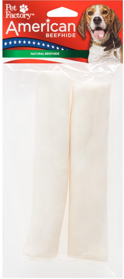 Pet Factory Beefhide Roll 6" 2pck{L-1}