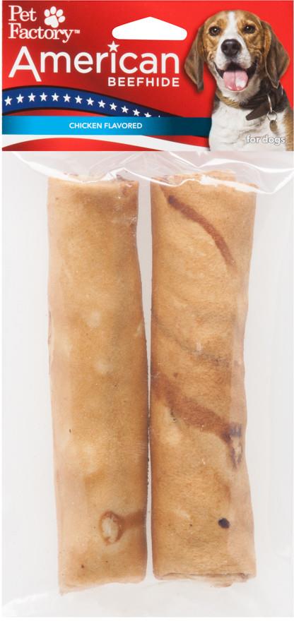 American Beefhide Chicken rolls 6" - medium 2 pack {L-1}