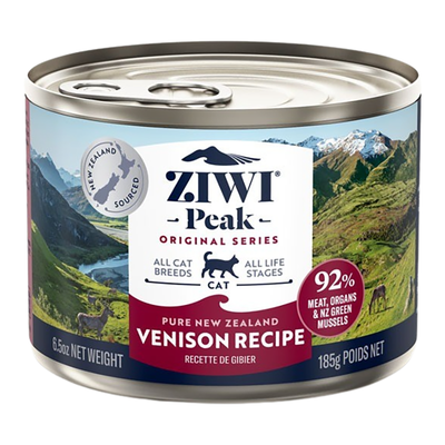 Ziwipeak Cat Venison 12 / 6.5 oz {L-x}