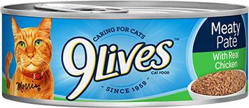 9Lives Ground Chicken Dinner 24/5.5 Cans {L - 1} 799134 {R} - Cat