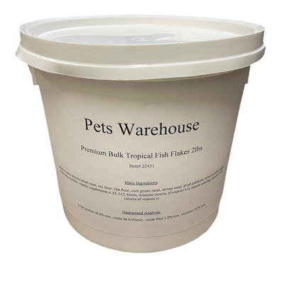Pets Warehouse Tropical Fish Flakes 2 lbs