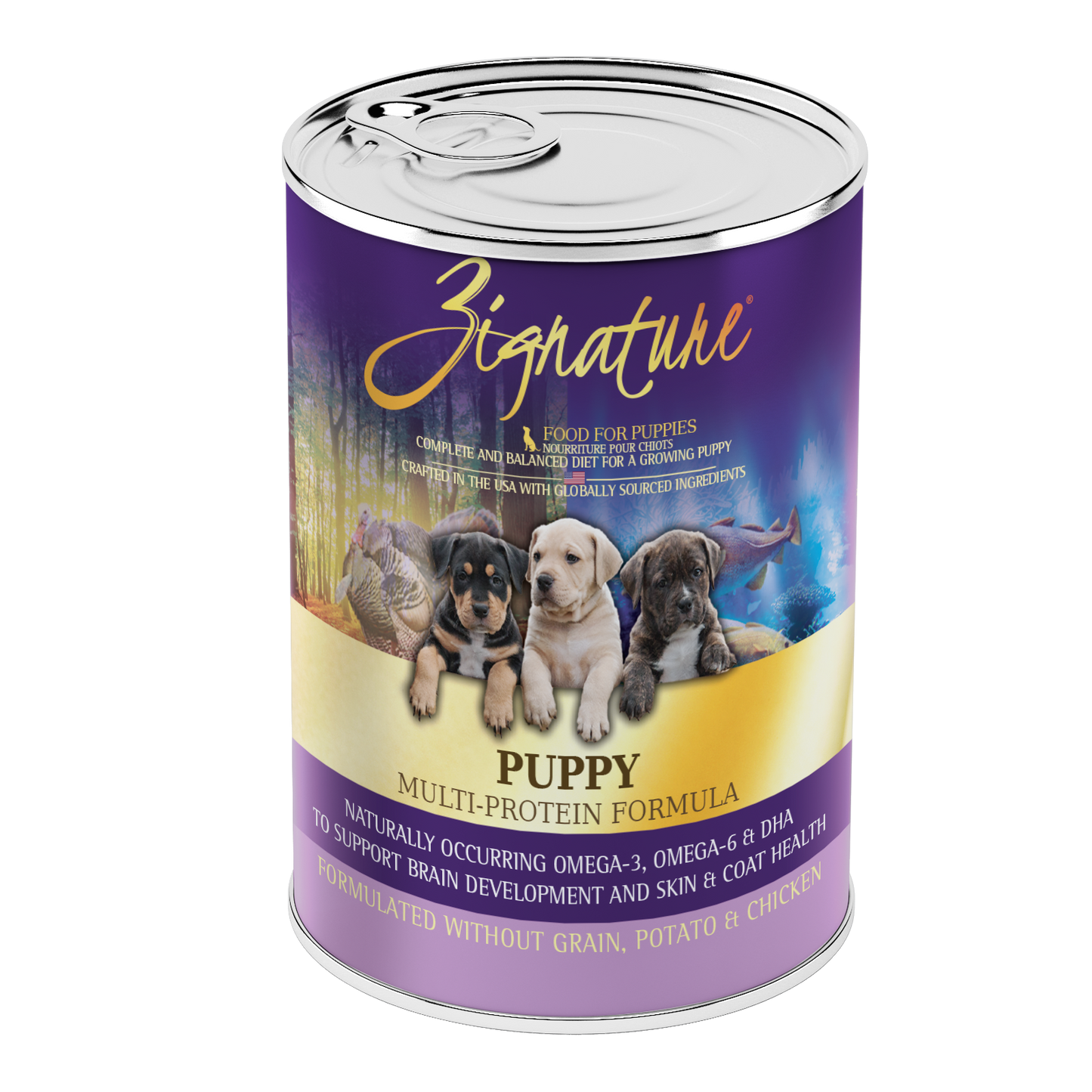 Zignature Puppy Formula Dog Food 12/13 oz