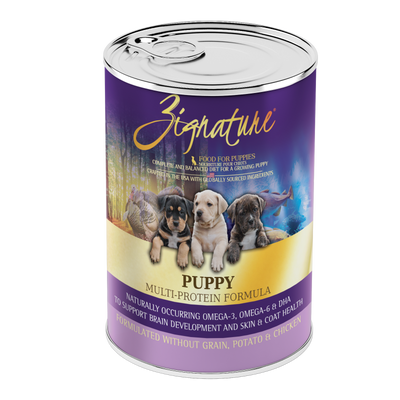 Zignature Puppy Formula Dog Food 12/13 oz