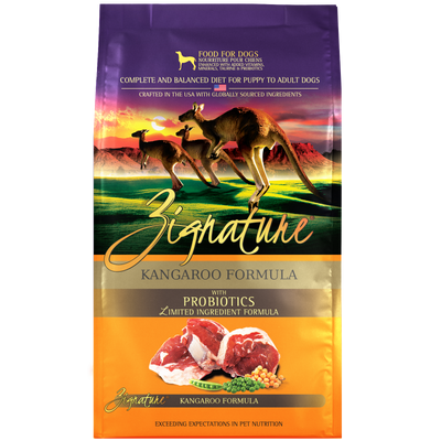 Zignature Kangaroo Formula Dog Food 4 lb