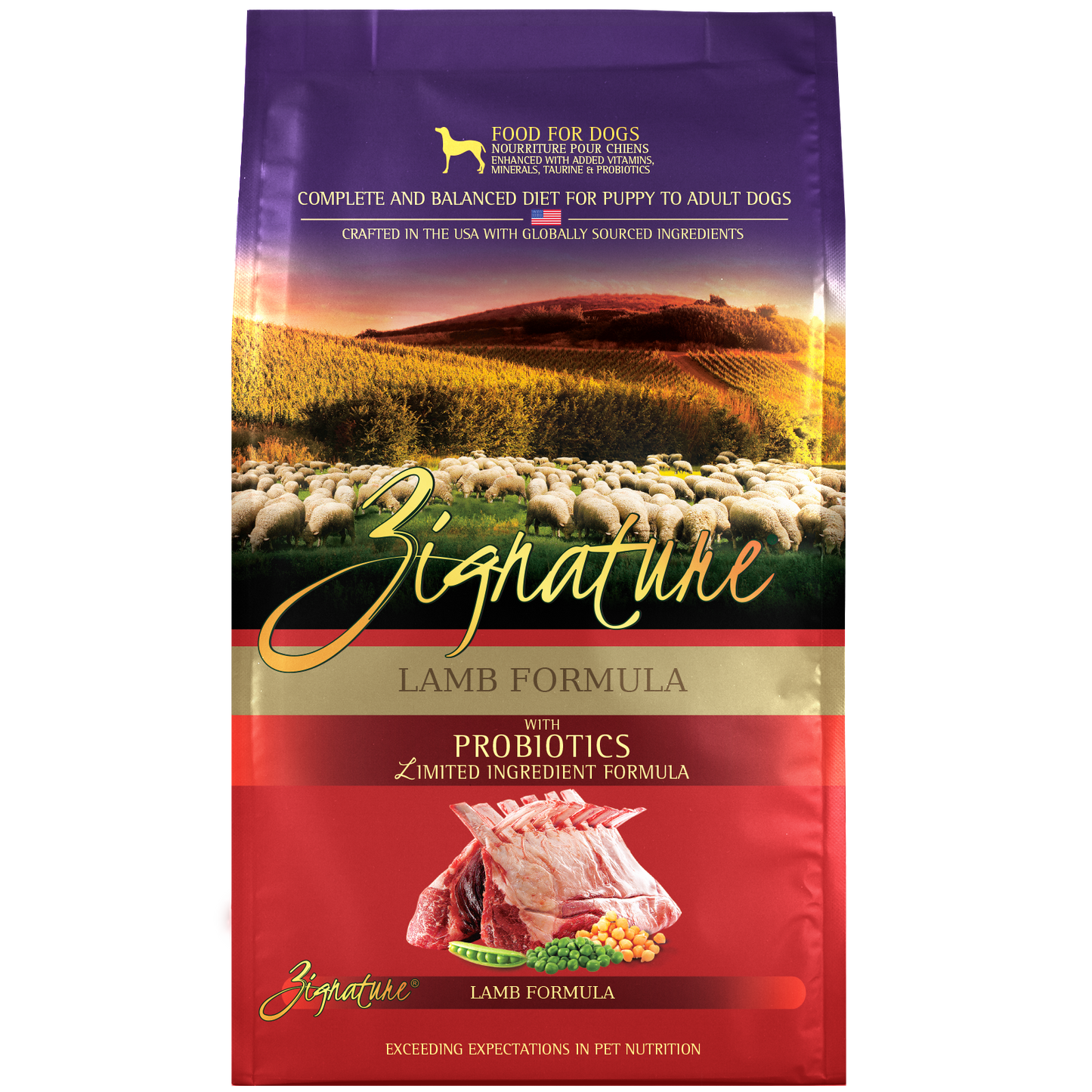 Zignature Lamb Formula Dog Food 4 lb
