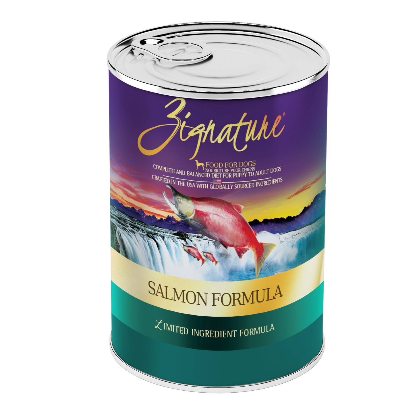 Zignature Salmon Formula Dog Food 12/13 oz