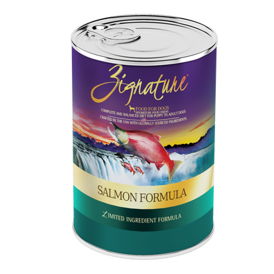 Zignature Salmon Formula Dog Food 12/13 oz