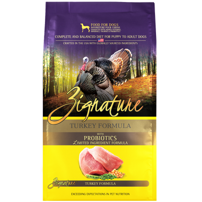 Zignature Turkey Formula Dog Food 25 lb