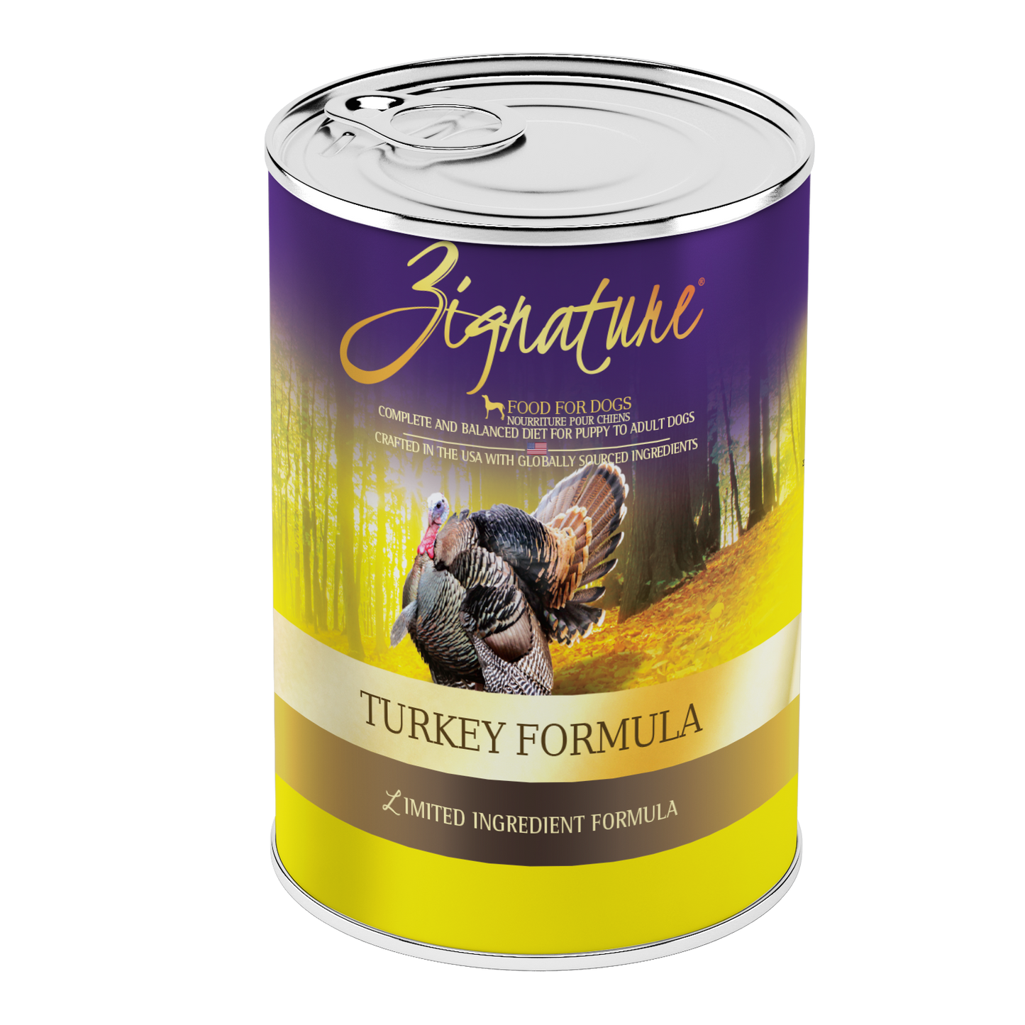Zignature Turkey Formula Dog Food 12/13 oz