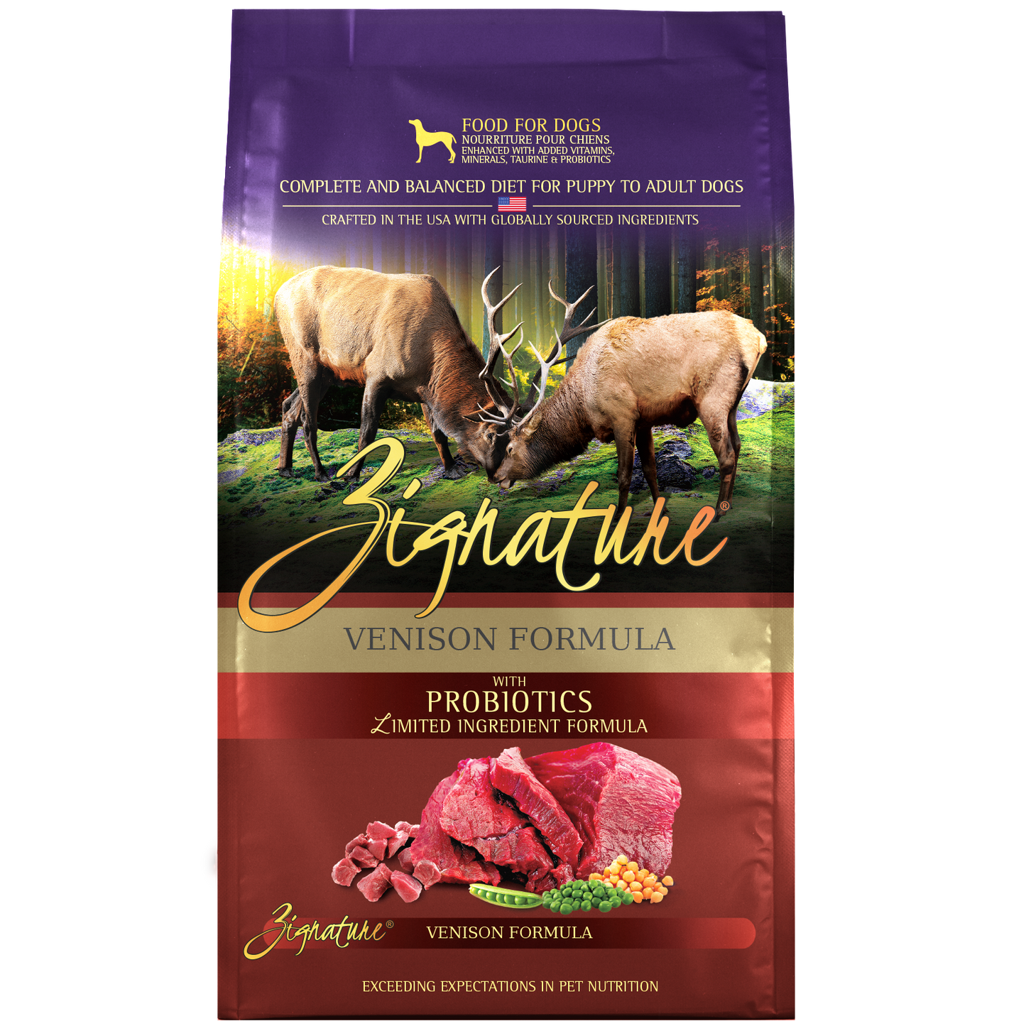 Zignature Venison Formula Dog Food 4 lb