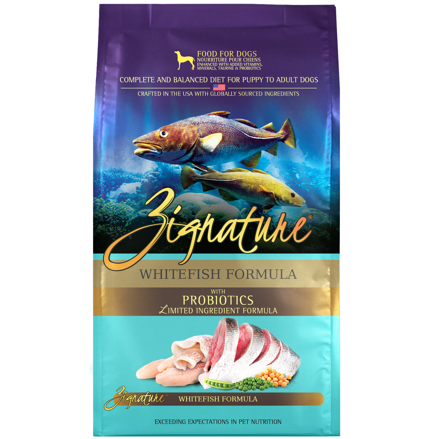 Zignature Whitefish Formula Dog Food 4 lb