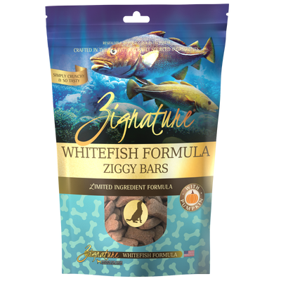 Zignature Whitefish Formula Biscuit Treats for DogĀ 12 ozĀ