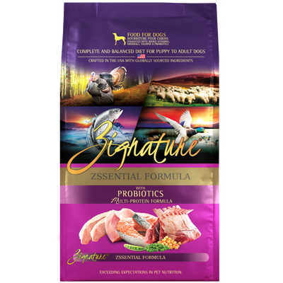 Zignature Zssential Formula Dog Food 25 lb