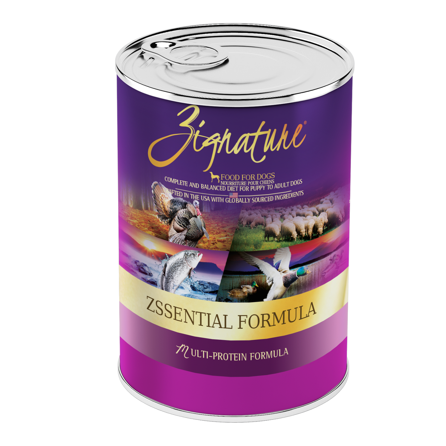 Zignature Zssential Formula Dog Food 12/13 oz