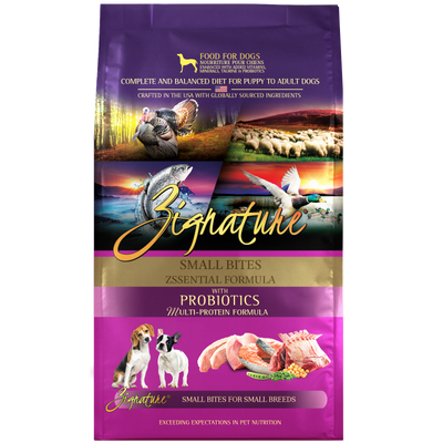 Zignature Zssential Formula Small Bites Dry Dog Food 12.5 lb