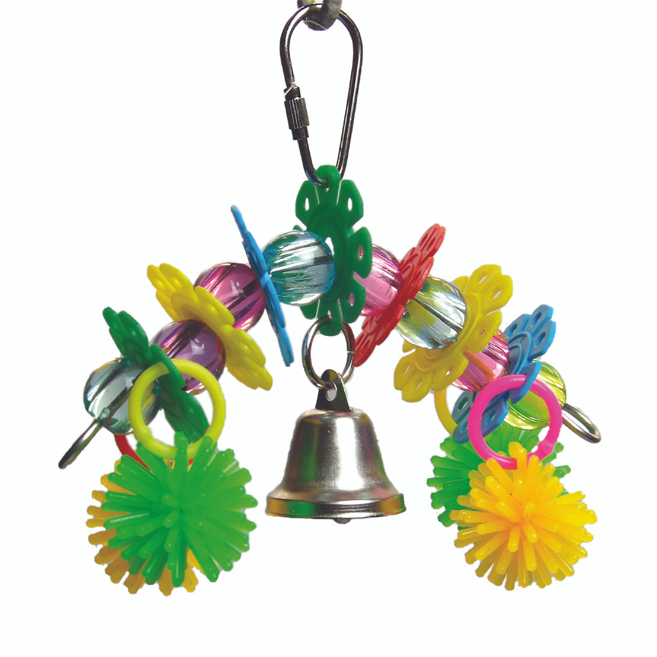 A & E Cages Happy Beaks Rainbow Bridge Bird Toy One Size