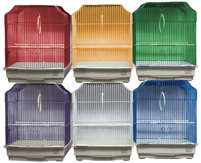 A & E Cages Ornate Top Bird Cage Assortment 12 Inches X 9