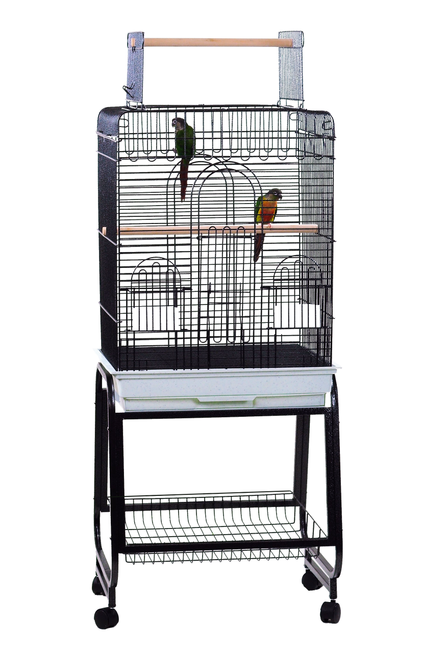 A & E Cages PlayTop Bird Cage with Removable Stand