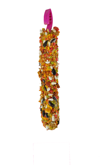 A & E Cages Smakers Snack Fruit Treat Stick for Cockatiels 3.17 oz 2 Count - Bird