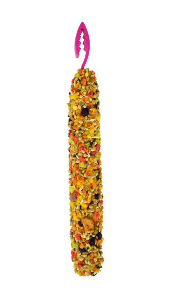 A & E Cages Smakers Snack Fruit Treat Sticks for Zebra Finch Birds 2.12 oz 2 Count