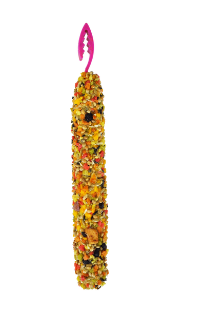 A & E Cages Smakers Snack Fruit Treat Sticks for Zebra Finch Birds 2.12 oz 2 Count - Bird