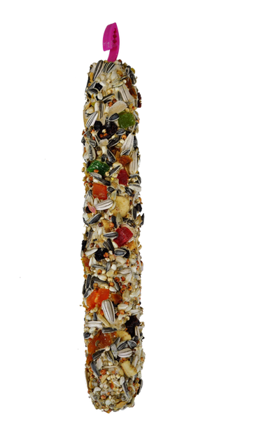 A & E Cages Smakers Snack Maxi Fruit Treat Stick for Parrots 450 g 2 Count - Bird
