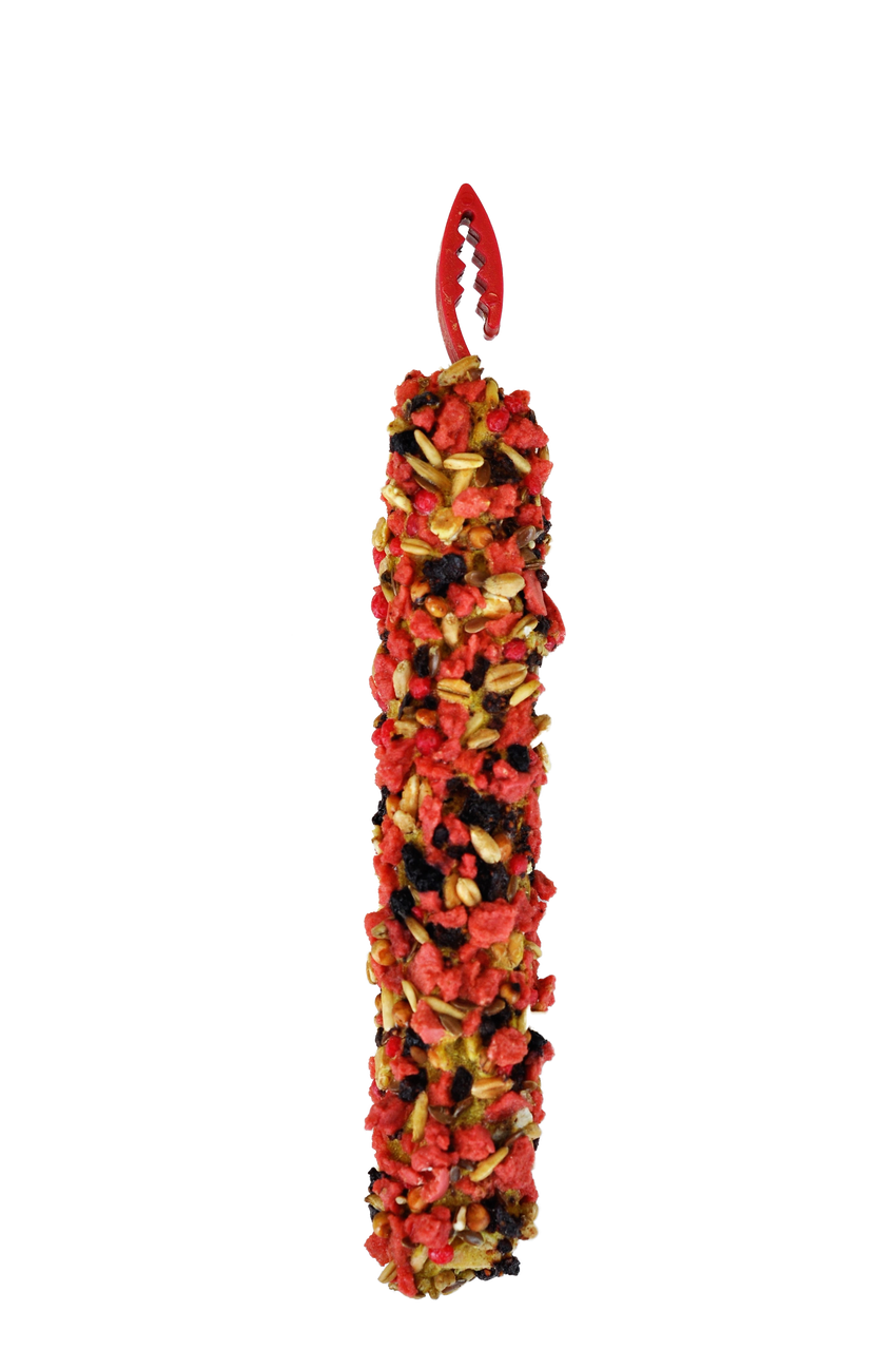 A & E Cages Vitapol Smakers Small Animal Treat Stick Strawberry 2 ct