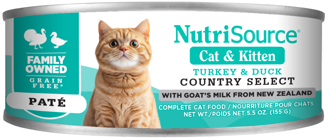 NutriSource Cat & Kitten Canned Cat Food Country Select 12ea/5.5 oz 073893922100