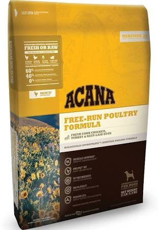 ACANA Free-Run Poultry Dry Dog Food, 25 lbs