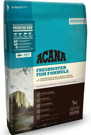 View of Acana Heritage Freshwater Fish Formula Grain Free Dry Dog Food-4.5-lb ...