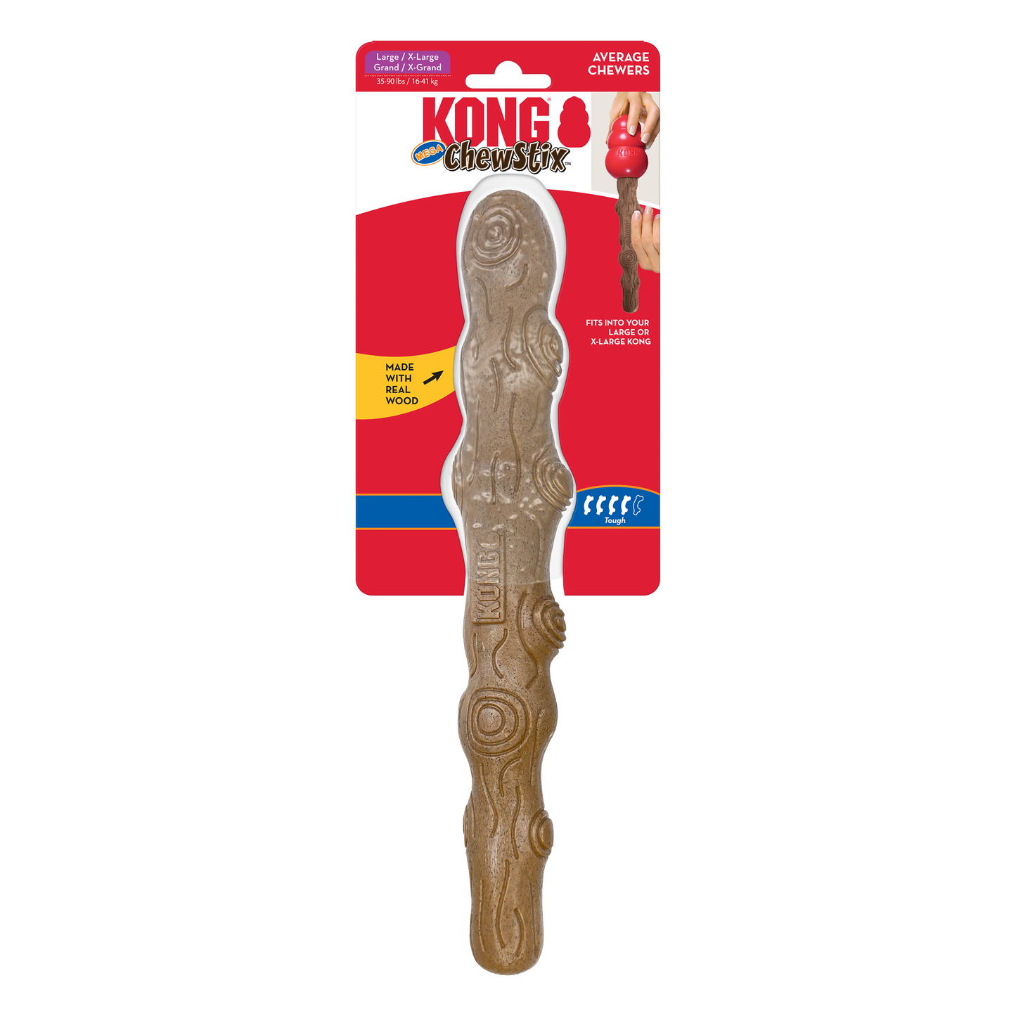 KONG ChewStix Tough Mega Stick Dog Chew Large/X-Large 035585363370