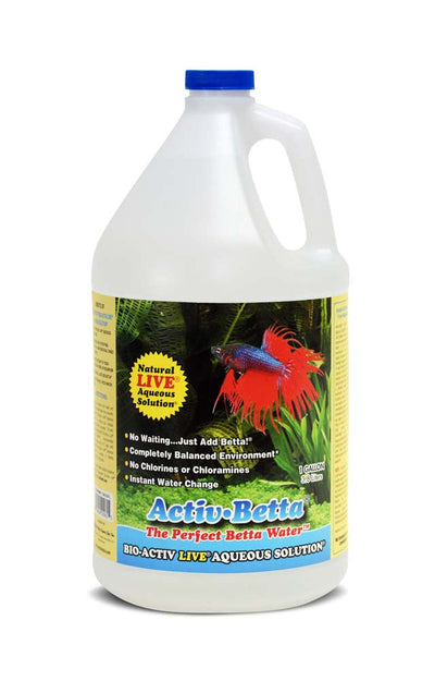 Activ-Betta Bio-Activ Live Aqueous Solution Betta Water Conditioner 1 gal