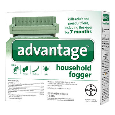 Advantage Dog Fogger 3 Pack 2oz 724089794277